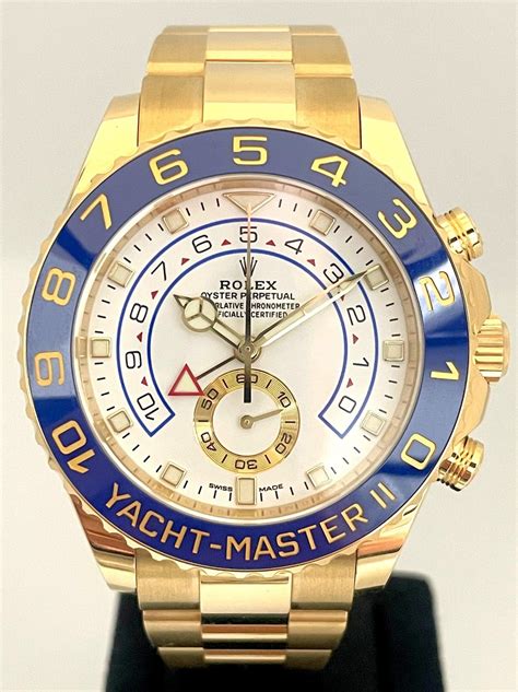 2011 rolex yacht master ii unworn|Rolex Yacht.